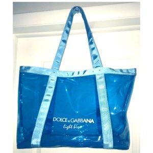 dolce and gabbana plastic bag